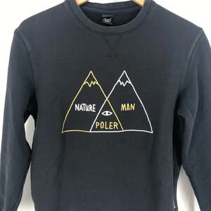Poler women’s small sweatshirt black